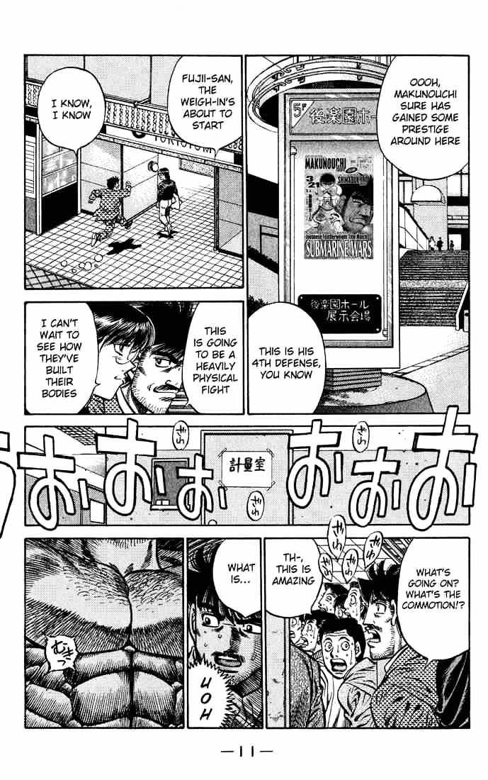 Hajime no Ippo: Fighting Spirit, Chapter 425 image 11